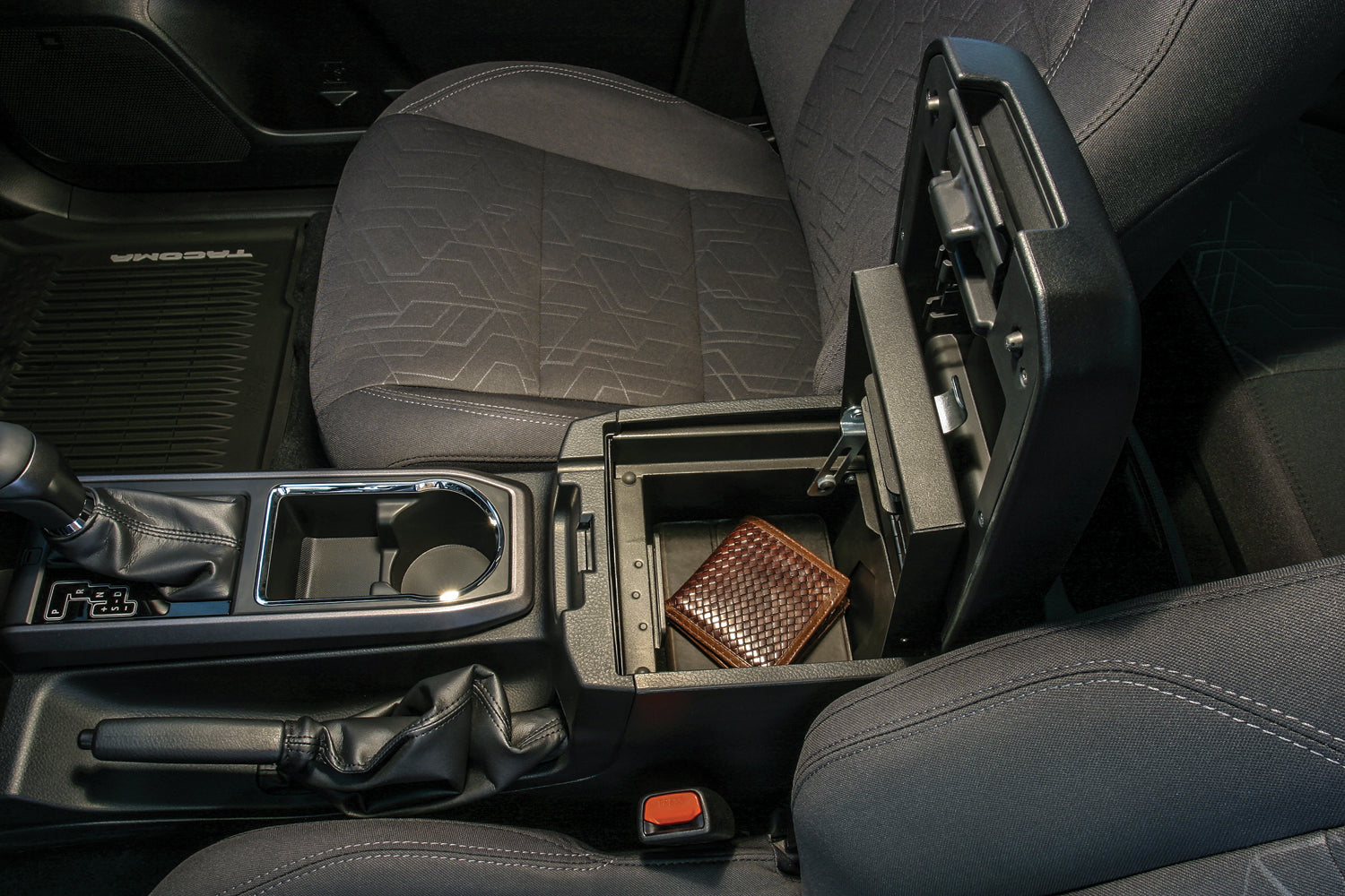 Console Safe 16-22 Tacoma w/ Fixed Center Console Black Products Tuffy Security-7