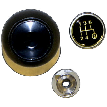 Transmission Shift Knob Kit for Jeep 82-86 CJs, XJ, SJ, J-Series, w/ T5 Trans. Crown Automotive-1