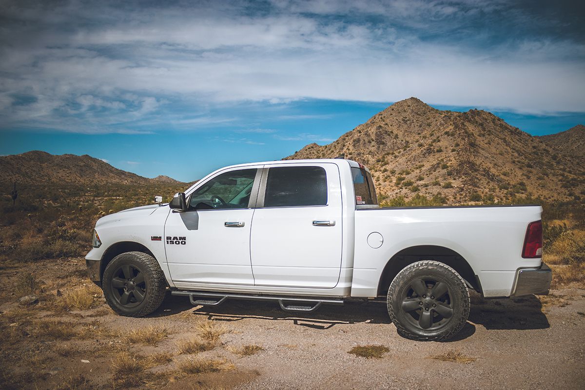 13-18 Dodge Ram 1500 2 Inch Front Leveling Kit with Ride Height Sensor Links by Suspension Tuff Country-5