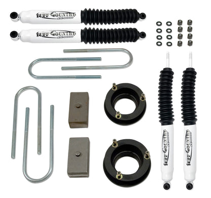 2 Inch Lift Kit 03-13 Dodge Ram 2500 03-12 Dodge Ram 3500 w/Rear Lift Blocks Fits Models with 4 Inch Rear Axle Tube Tuff Country