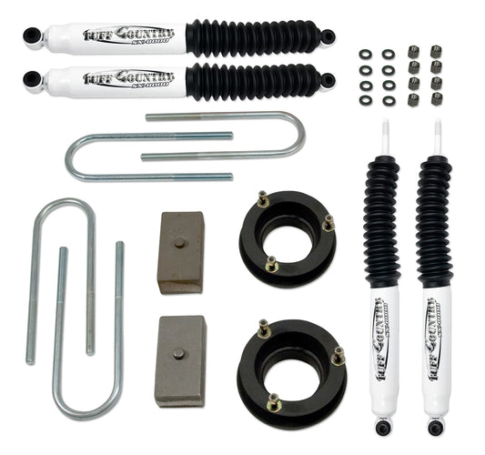 2 Inch Lift Kit 03-13 Dodge Ram 2500 03-12 Dodge Ram 3500 w/Rear Lift Blocks Fits Models with 4 Inch Rear Axle Tube Tuff Country