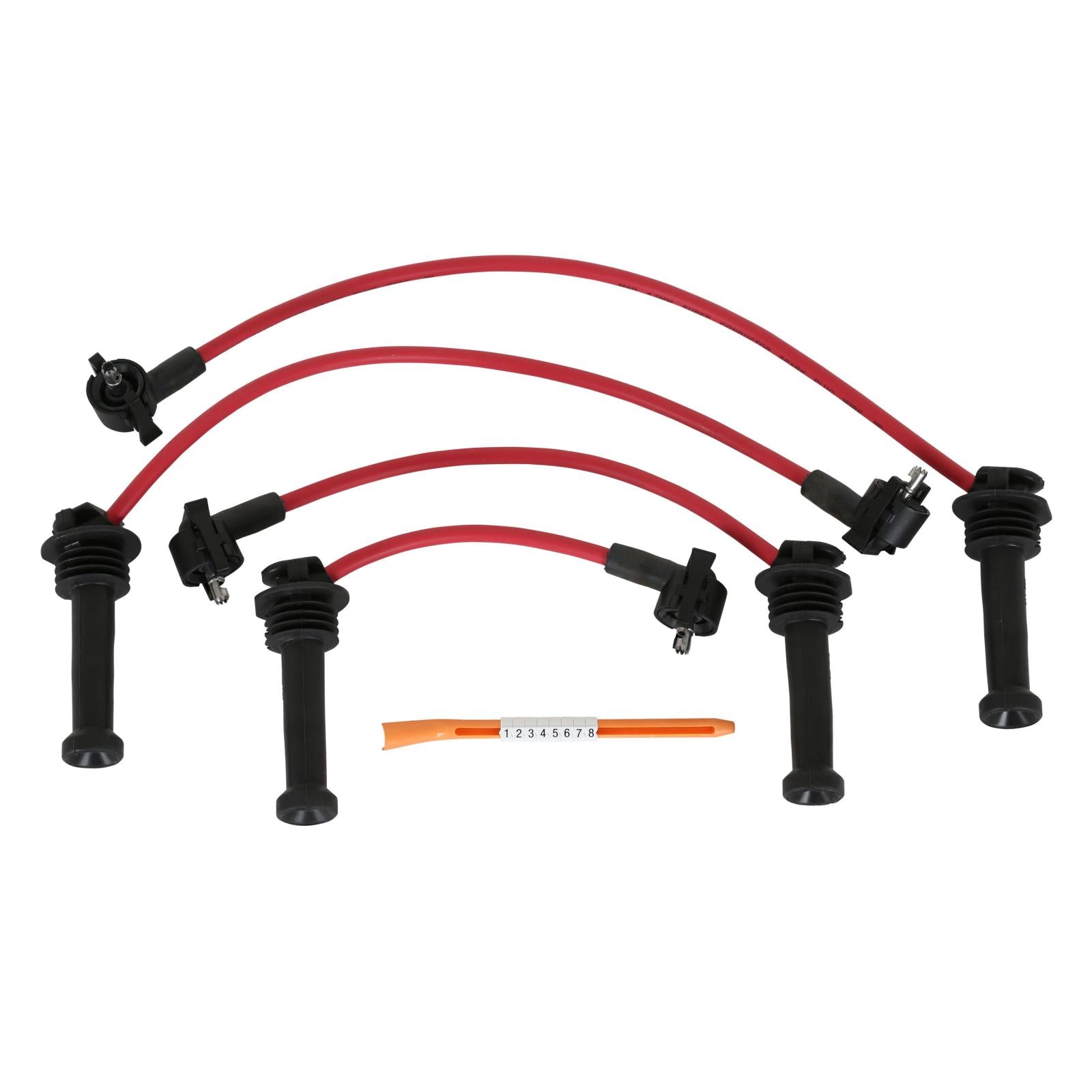 Super Conductor Spark Plug Wire Set 98-01 Ford Zx-2, 2.0L, 4 Cyl The 8.5Mm Super Conductor Wire Is The Performance Wire MSD Ignition