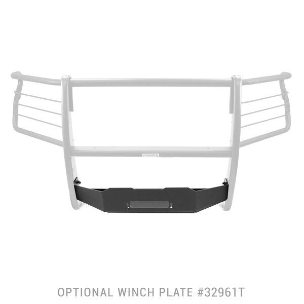 3100 Series StepGuard Winch Tray Kit Textured Black 2018-2020 Ford F-150 Go Rhino-1