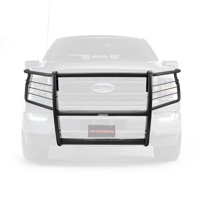 3100 Series StepGuard with Brush Guards Textured Black 2018-2020 Ford F-150 Go Rhino-2