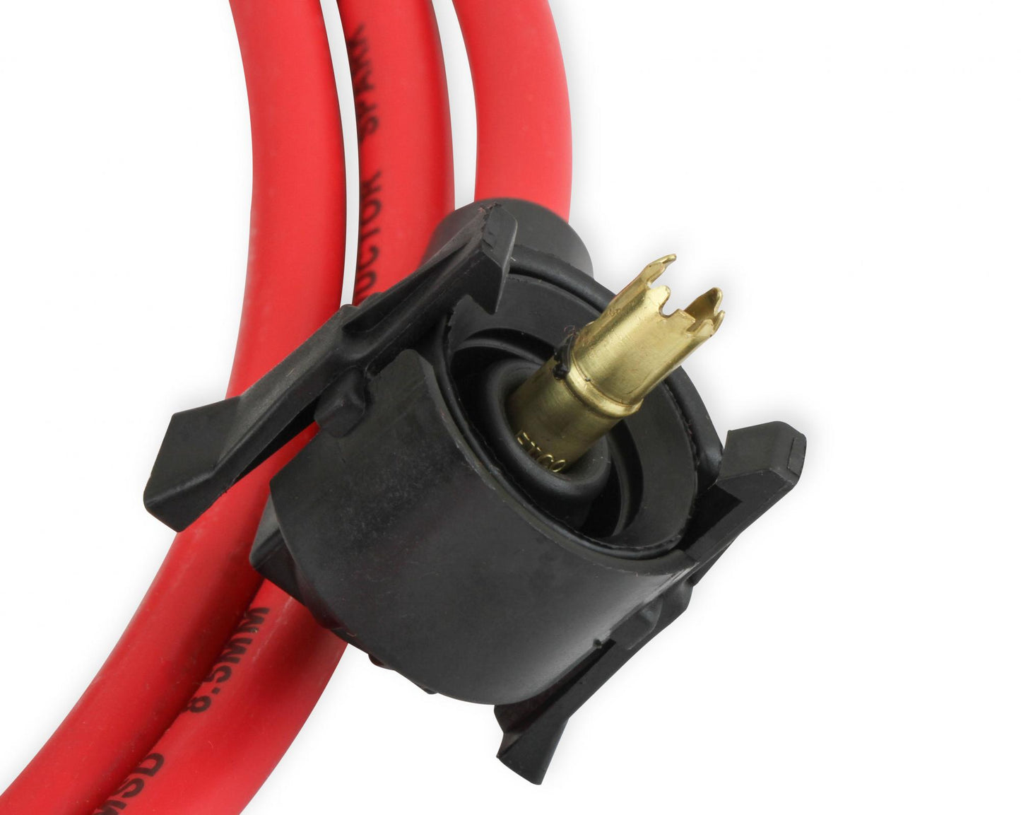 Super Conductor Spark Plug Wire Set 2000 Ford 3.8L V-6 Mustang For Use On 2000 Ford 3.8L V6 Mustang, Red Jacket MSD Ignition-2