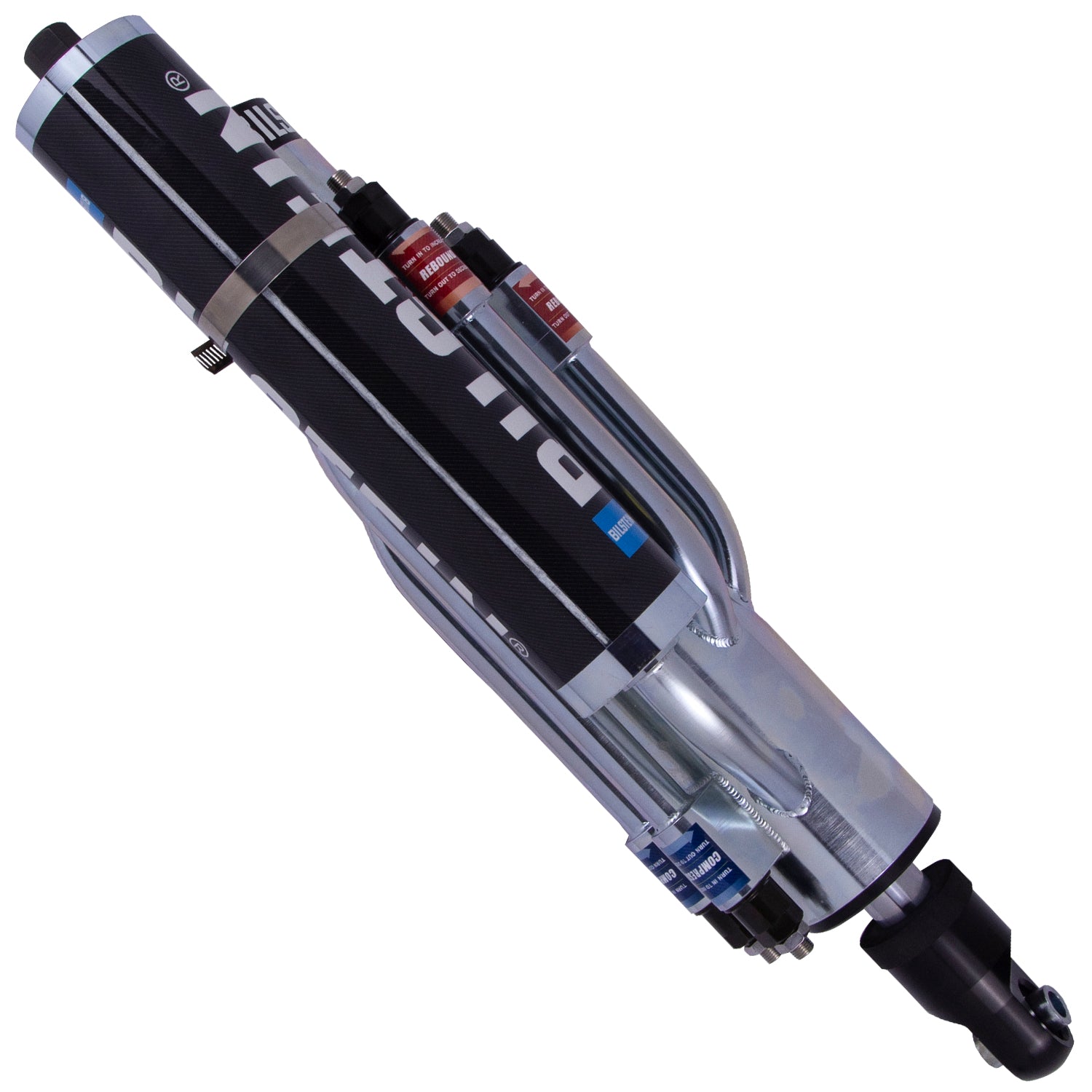 Suspension Shock Absorber 70mm 4 Tube Bypass 10 Inch Stroke Left Monotube M 9200 (Bypass) Bilstein-2