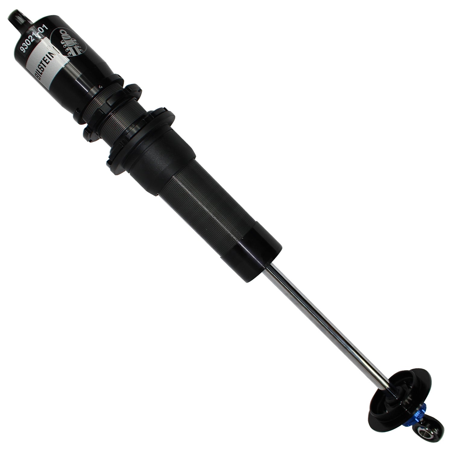 Suspension Shock Absorber XVA Single Adjustable Crate RR Monotube Clear Anodized Threaded Body Large Bulb Screw Top (Coilover) XVA Series Bilstein