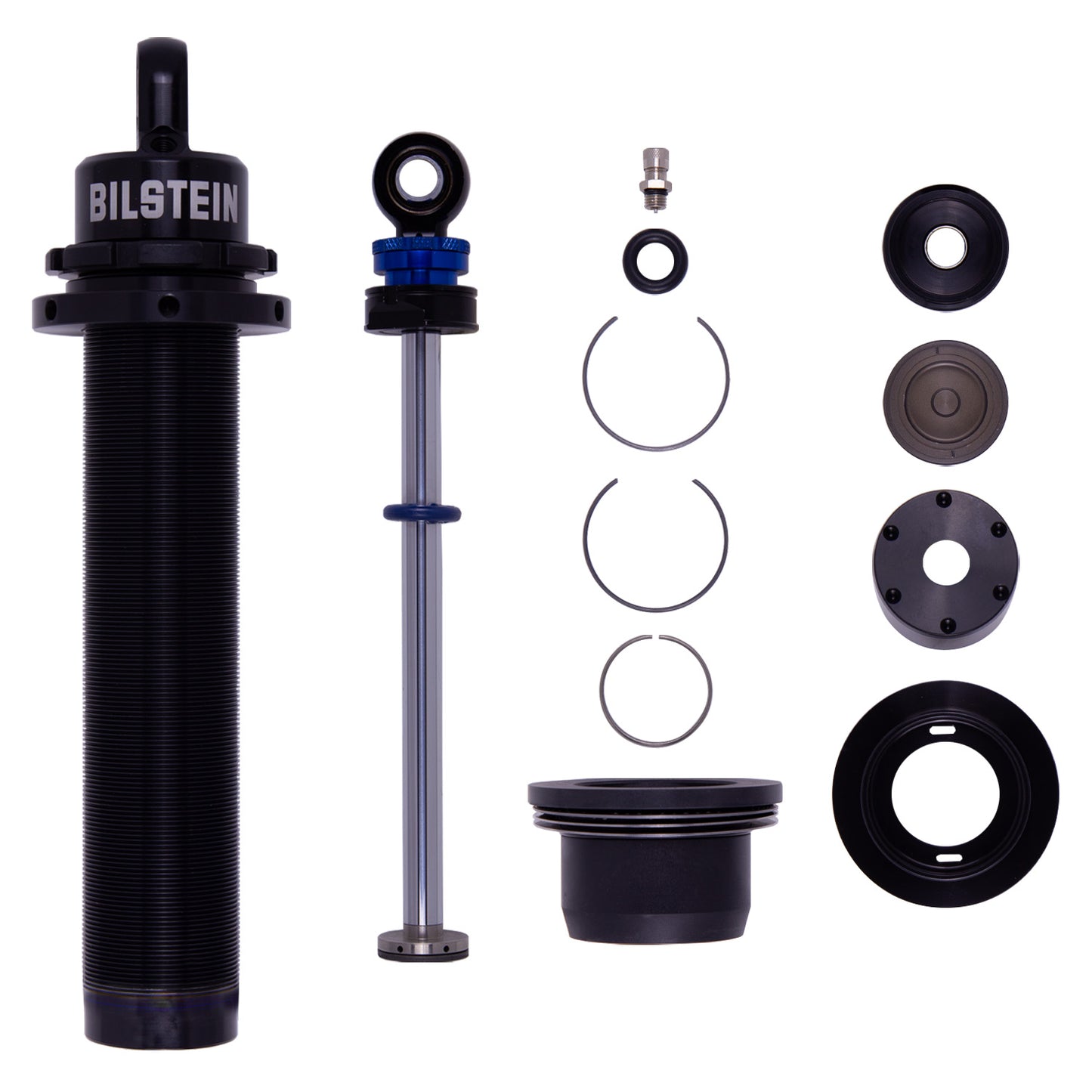 Suspension Shock Absorber AS2 1-Way Adjustable 8 Inch LMSC Rear Monotube AS2 Series Bilstein