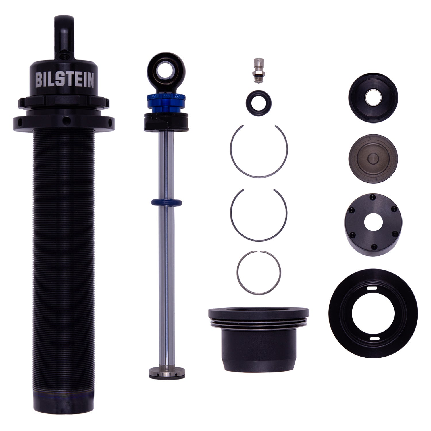 Suspension Shock Absorber AS2 1-Way Adjustable 8 Inch LMSC Rear Monotube AS2 Series Bilstein