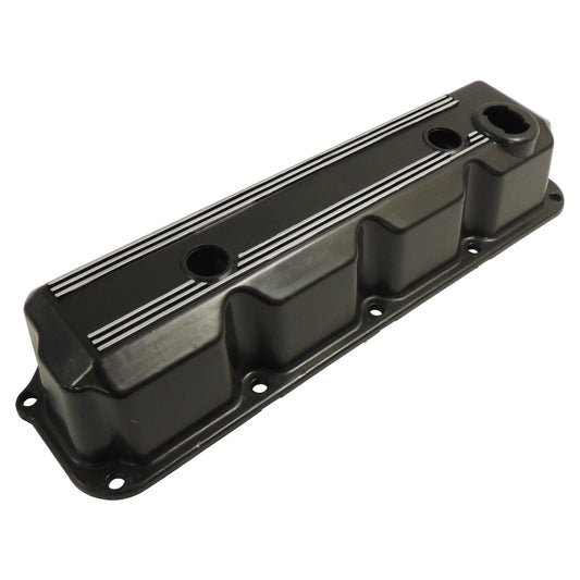 Black Valve Cover for Jeep 83-92 CJ, YJ, XJ, MJ w/ AMC 2.5L Engine w/ Carburetor Crown Automotive