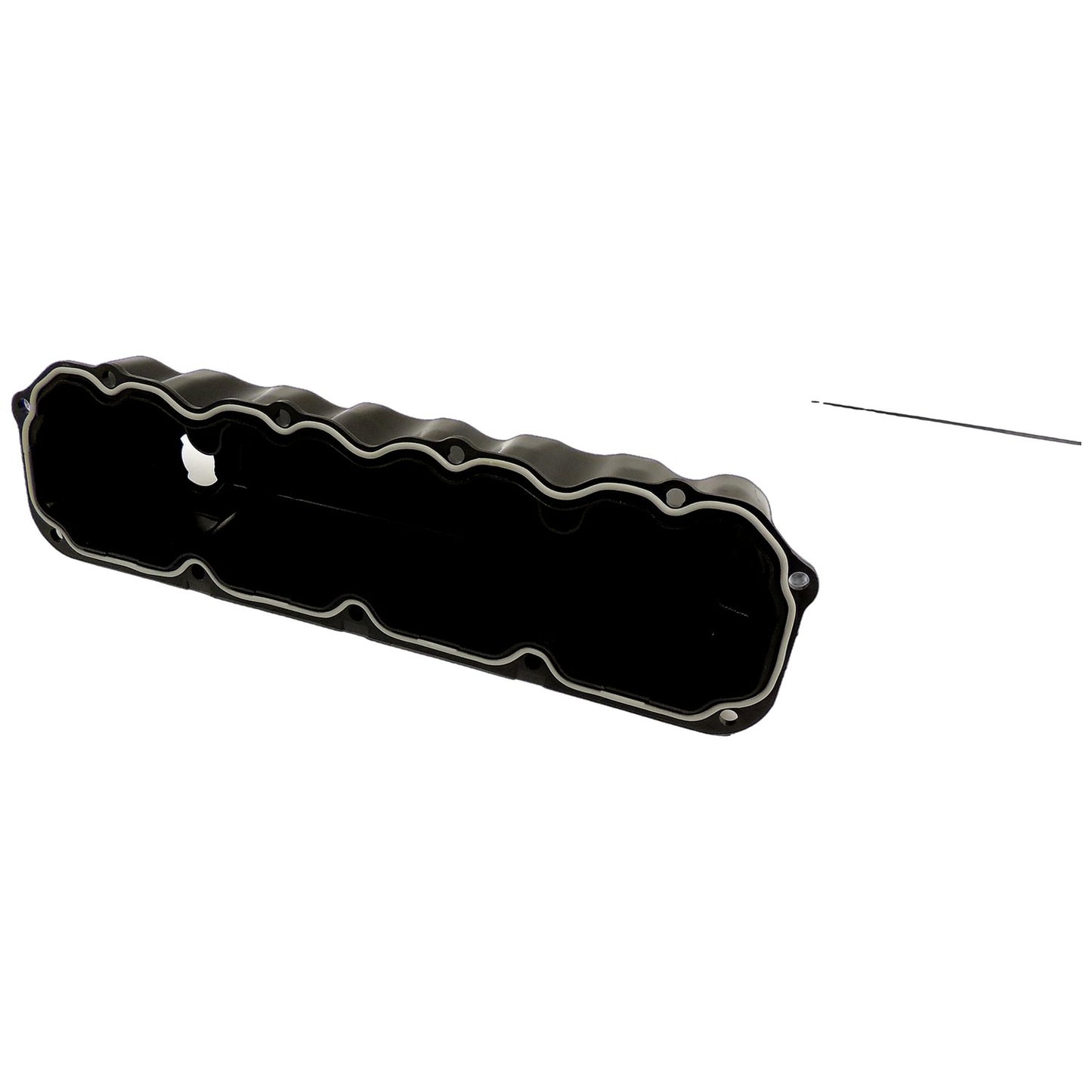 Black Valve Cover for Jeep 83-92 CJ, YJ, XJ, MJ w/ AMC 2.5L Engine w/ Carburetor Crown Automotive-1