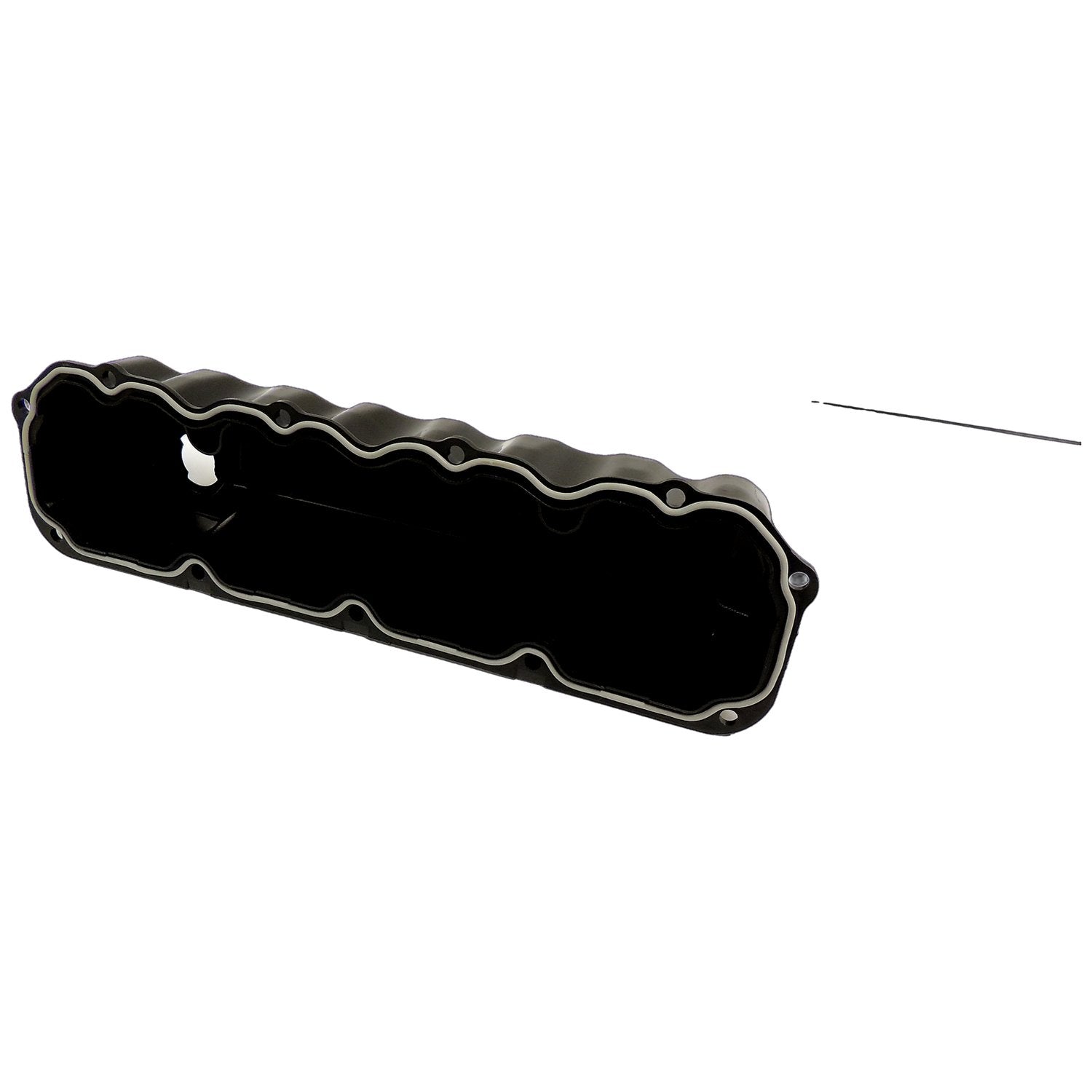 Black Valve Cover for Jeep 83-92 CJ, YJ, XJ, MJ w/ AMC 2.5L Engine w/ Carburetor Crown Automotive-1