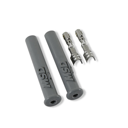 Silicone Straight Boots And Terminals Each Boot Provides Excellent Heat Resistance As Well As Maximum Protection Against Spark Loss MSD Ignition