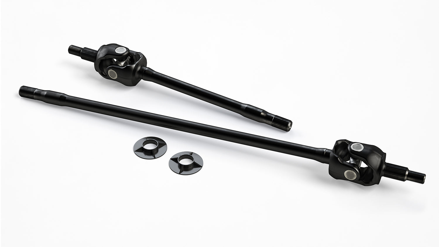 07-18 Wrangler JK Tera30 HD Front Axle Shaft Kit w/ Outer Stubs & U-Joints 27-Spline TeraFlex