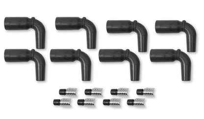 Lt1, 90 Degree Boots & Terminals, 8-Pack High Performance Boot And Terminal Kit For GM Lt Wires MSD Ignition