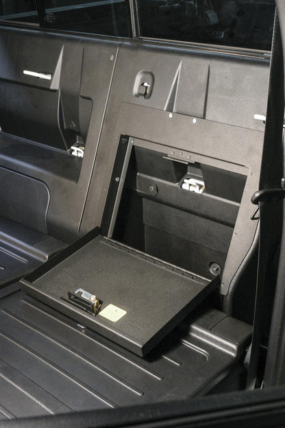 Rear Cubby Cover 05-22 Tacoma Crew Cab Black Products Tuffy Security-8