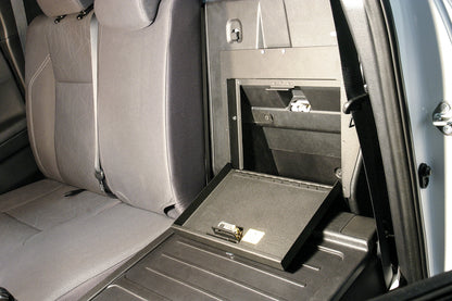 Rear Cubby Cover 05-22 Tacoma Crew Cab Black Products Tuffy Security-12