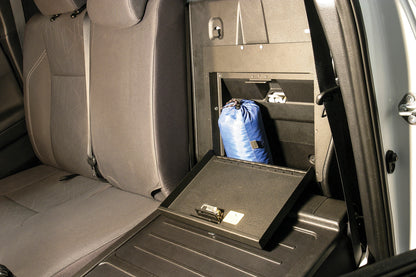 Rear Cubby Cover 05-22 Tacoma Crew Cab Black Products Tuffy Security-13