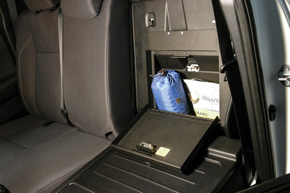 Rear Cubby Cover 05-22 Tacoma Crew Cab Black Products Tuffy Security-14