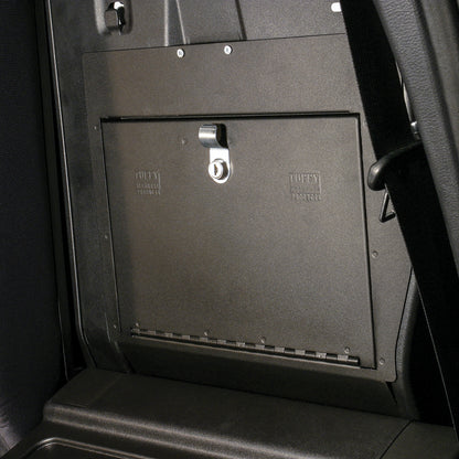 Rear Cubby Cover 05-22 Tacoma Crew Cab Black Products Tuffy Security