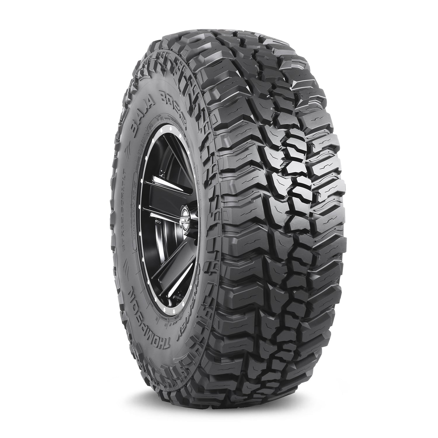 Baja Boss Asymmetrical Tire LT285/75R16 Revs/Mile 628 Mickey Thompson