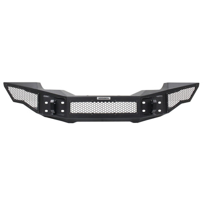 Rockline Front Full Width Bumper Textured Black 2007-2025 Jeep Wrangler JK/JL 2020-2025 Jeep Gladiator Go Rhino-5