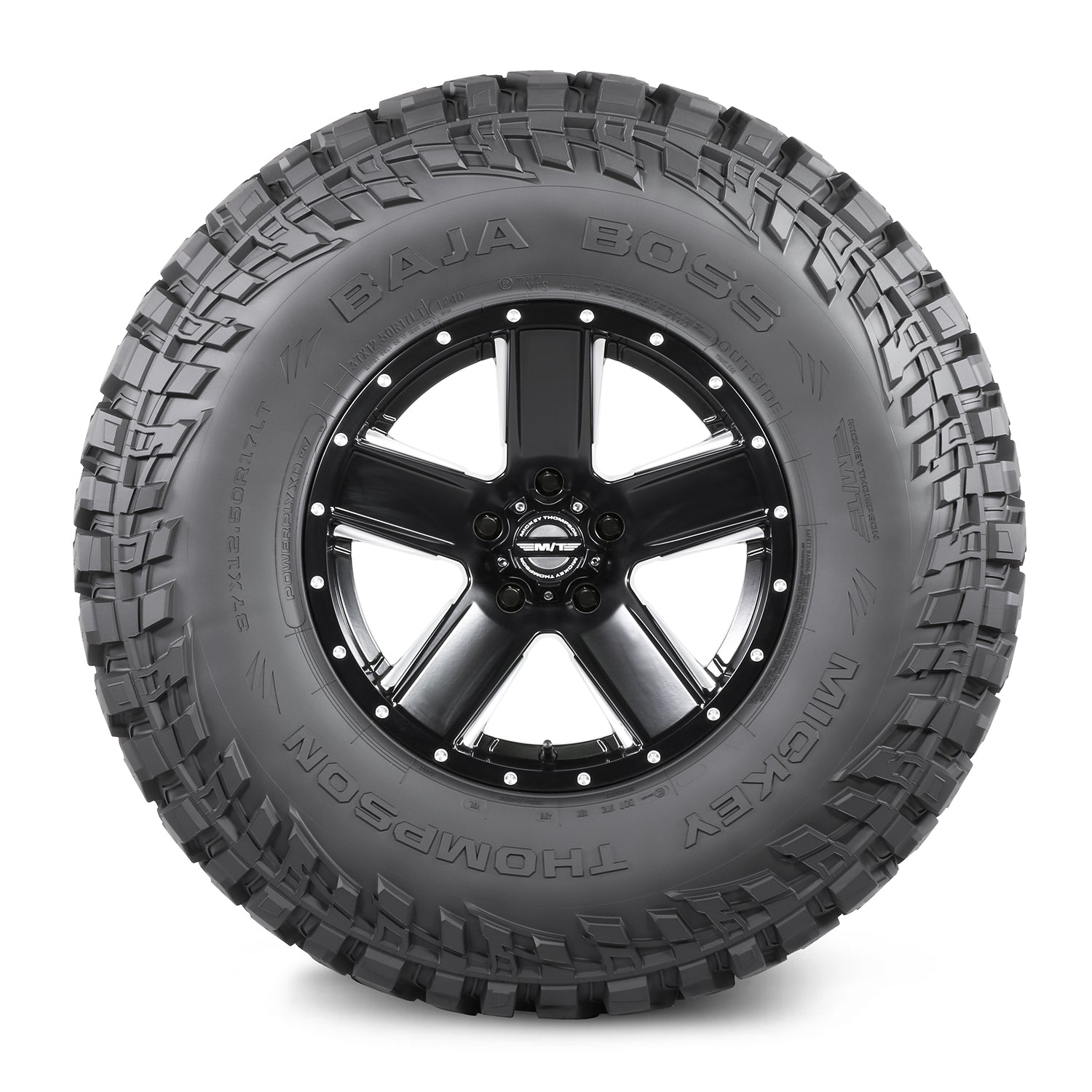 Baja Boss X Tire 42x13.50R17LT Revs/Mile 484 Mickey Thompson