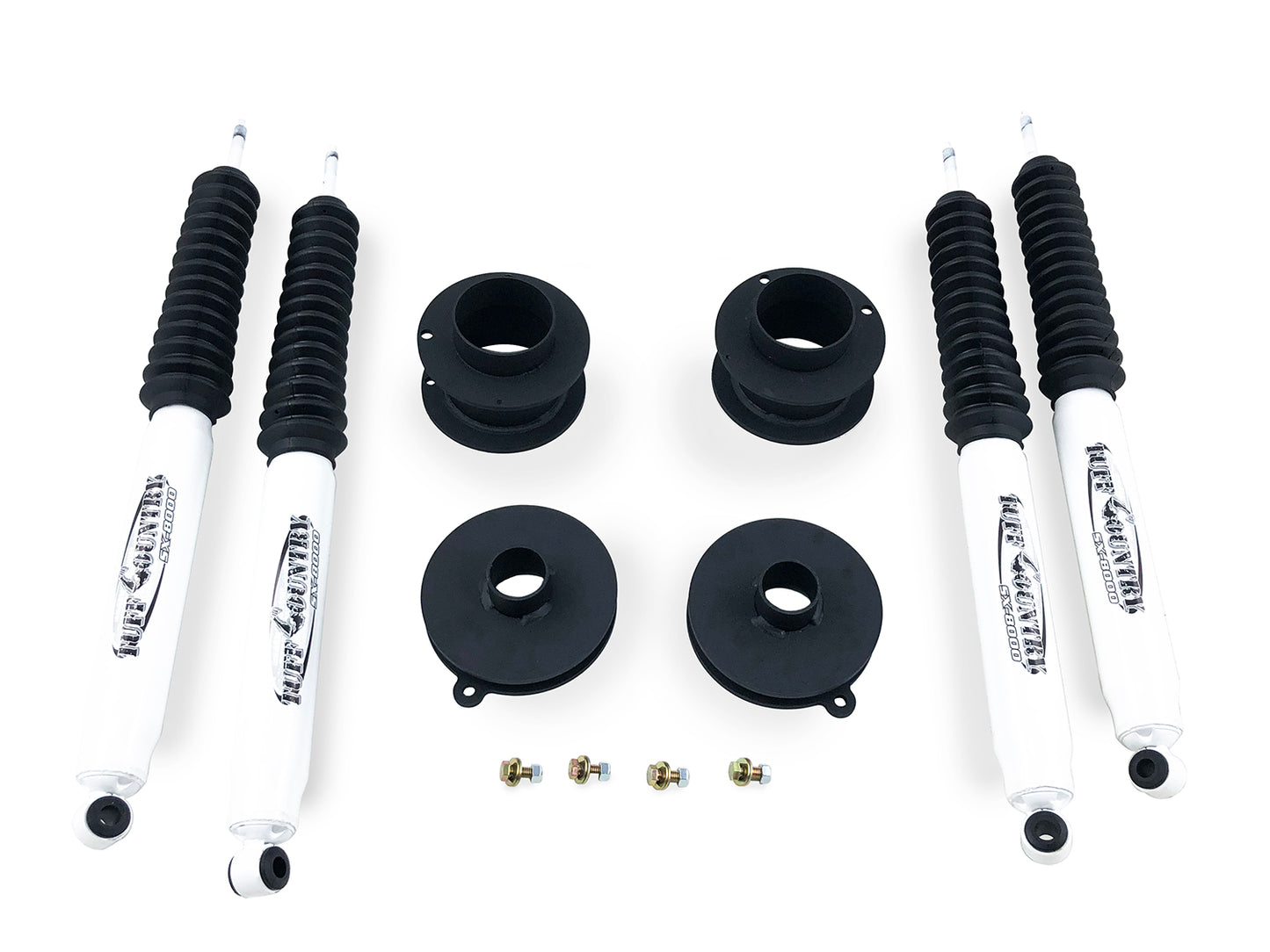 RAM 3 inch Lift Without Front Shock Relocation Brackets with SX8000 Shocks For 19-Up RAM 2500 Tuff Country