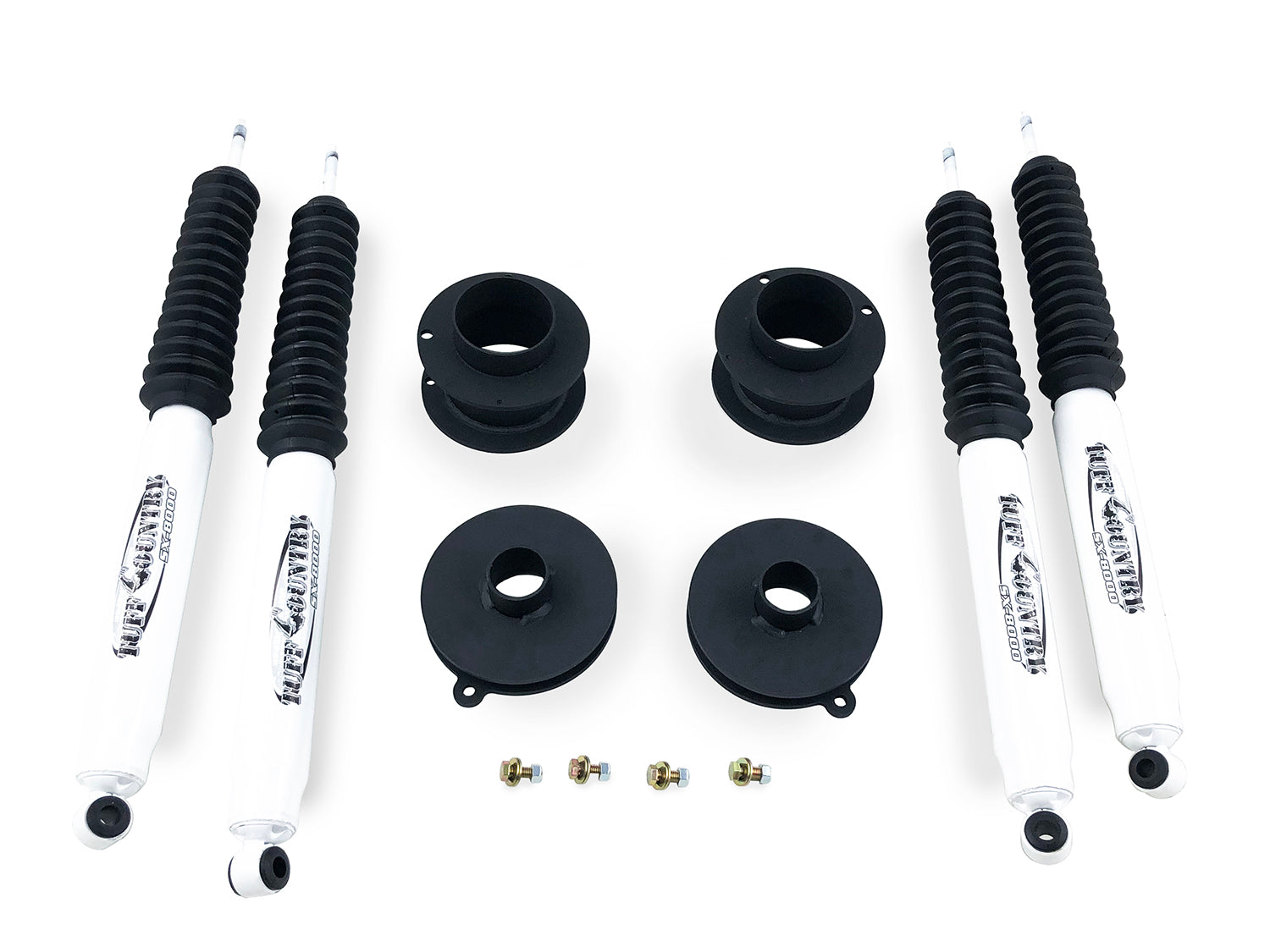 RAM 3 inch Lift Without Front Shock Relocation Brackets with SX8000 Shocks For 19-Up RAM 2500 Tuff Country