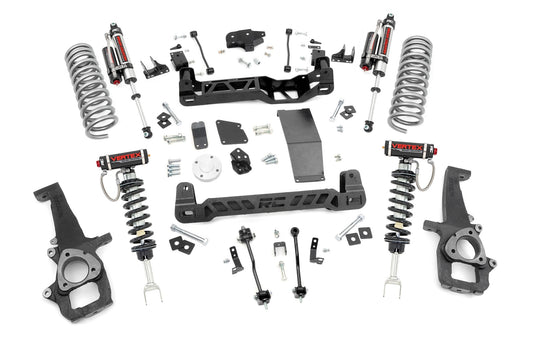 Rough Country 6.0 Inch Dodge Suspension Lift Kit Vertex Struts and Vertex Shocks 12-Up Ram 1500 4WD Rough Country