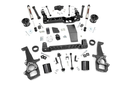Rough Country 6 Inch Suspension Lift Kit w/V2 Shocks 12-Up RAM 1500 4WD Rough Country