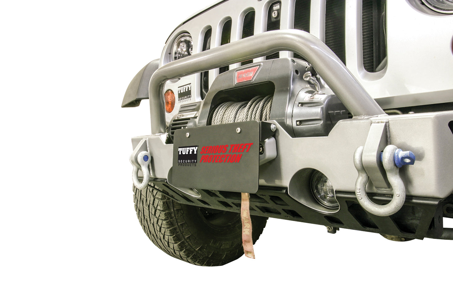 License Plate Holder For Hawse Fairlead Universal Black Products Tuffy Security-3