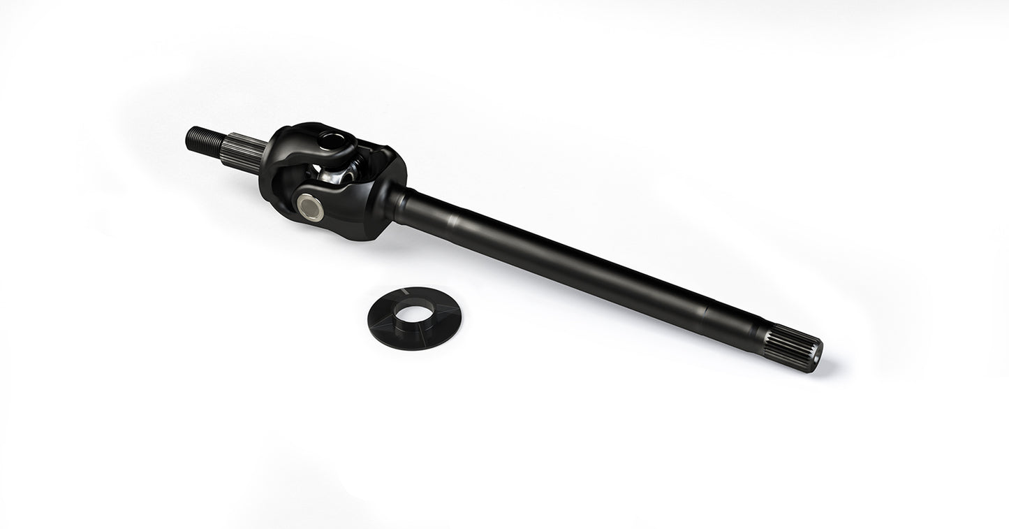 07-18 Wrangler JK Tera44 HD Front Axle Shaft w/ Outer Stub & U-Joint Wide 30-Spline TeraFlex-1