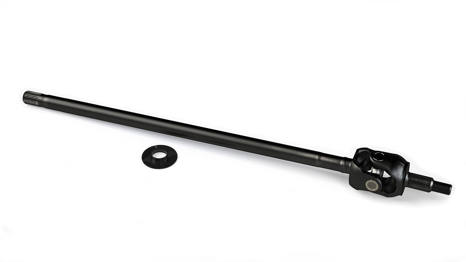 07-18 Wrangler JK Tera44 HD Front Axle Shaft w/ Outer Stub & U-Joint 30-Spline TeraFlex