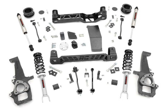 Rough Country RAM 1500 4 Inch Suspension Lift Kit N3 Struts w/V2 Shocks For 12-23 RAM 1500 4WD Rough Country