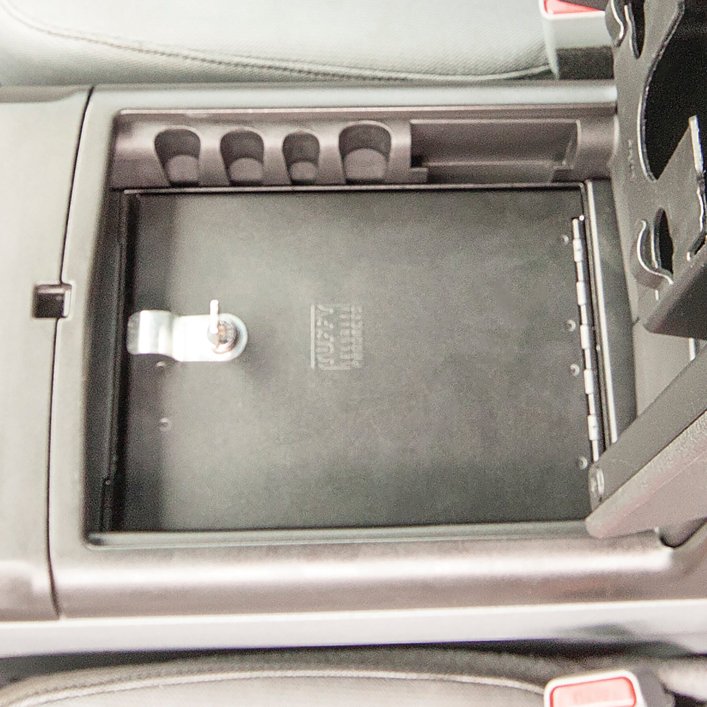 Console Safe - 09-14 F-150 w/ Full Floor Center Console w/o Flow-Thru Console Black Products Tuffy Security