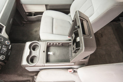 Console Safe - 09-14 F-150 w/ Full Floor Center Console w/o Flow-Thru Console Black Products Tuffy Security-2