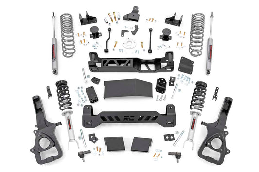 Rough Country 6 Inch RAM Suspension Lift Kit w/Loaded Struts & N3 Shocks 19-Up RAM 1500 4WD Rough Country