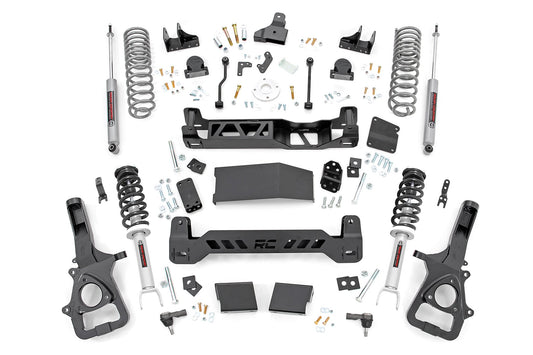 6 Inch Lift Kit N3 Struts Dual Rate Coils Ram 1500 4WD (2019-2024) Rough Country