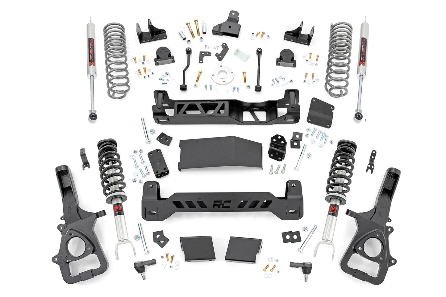 6 Inch Lift Kit M1/M1 Dual Rate Coils Ram 1500 4WD (2019-2024) Rough Country