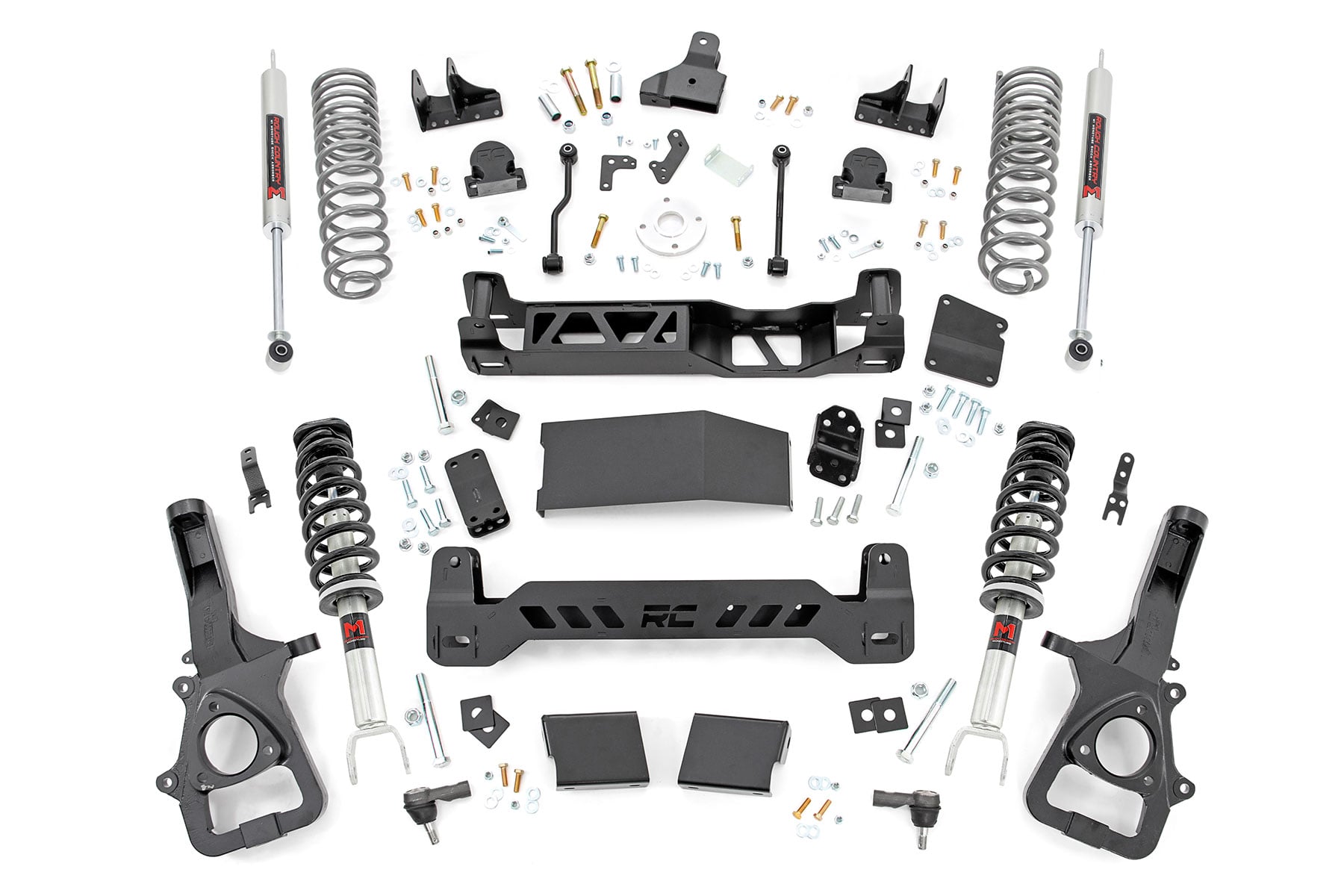 6 Inch Lift Kit M1/M1 Dual Rate Coils Ram 1500 4WD (2019-2024) Rough Country