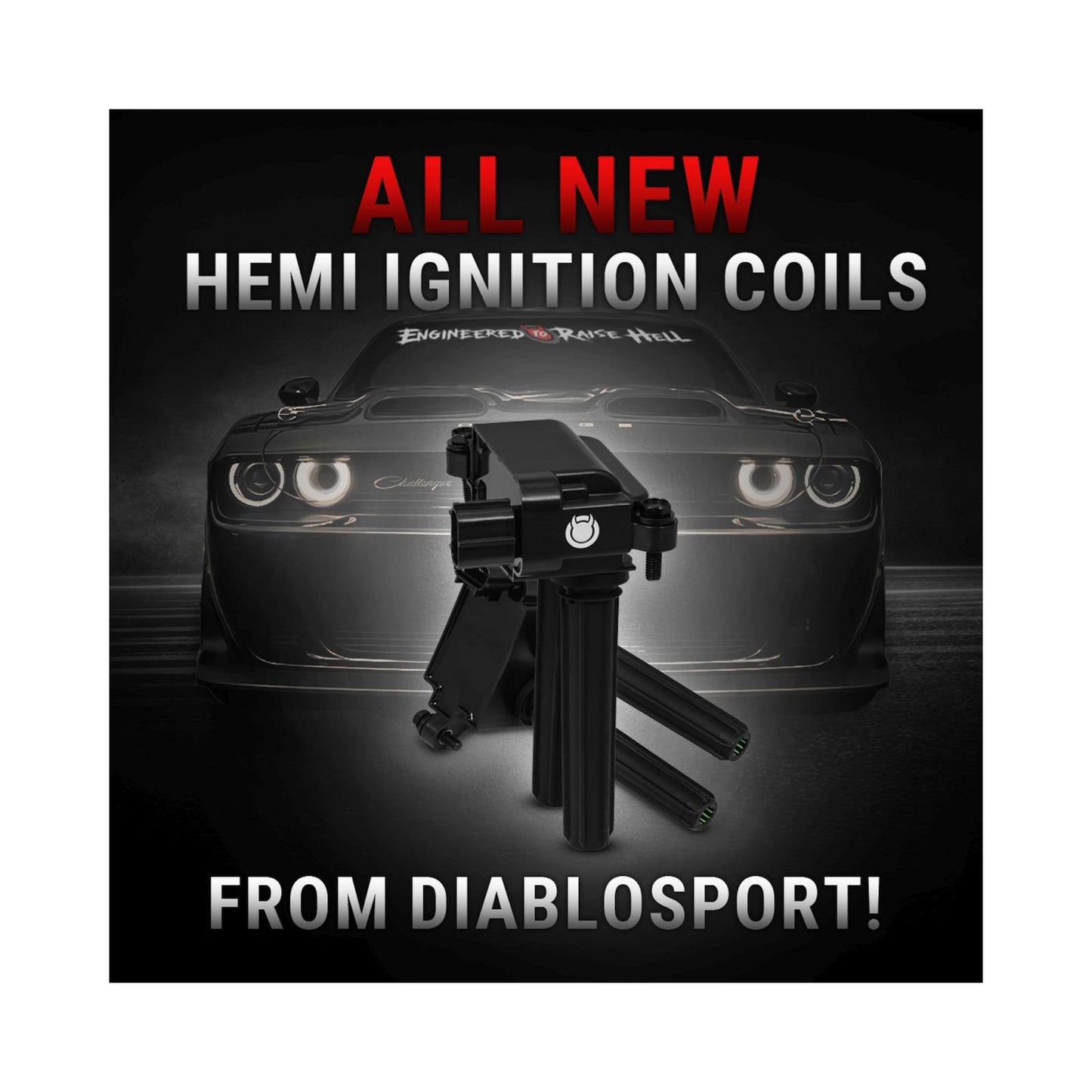 High Output Hemi Ignition Coil Single 05+ Hemi Ignition Coil Single Replacement DiabloSport-3