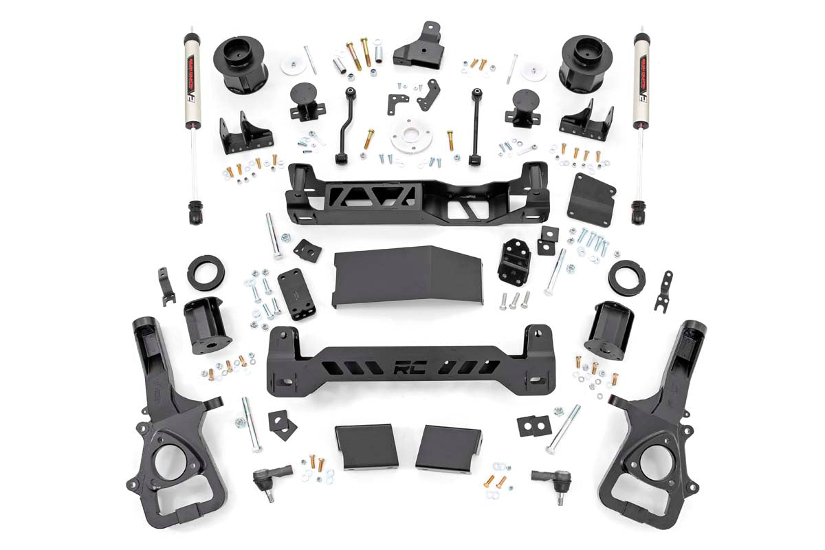 Rough Country 6 Inch RAM Suspension Lift Kit w/V2 Shocks 19-20 RAM 1500 4WD Rough Country