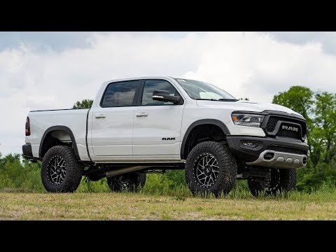 6 Inch RAM Suspension Lift Kit w/V2 Shocks 19-23 RAM 1500 4WD Rough Country-1