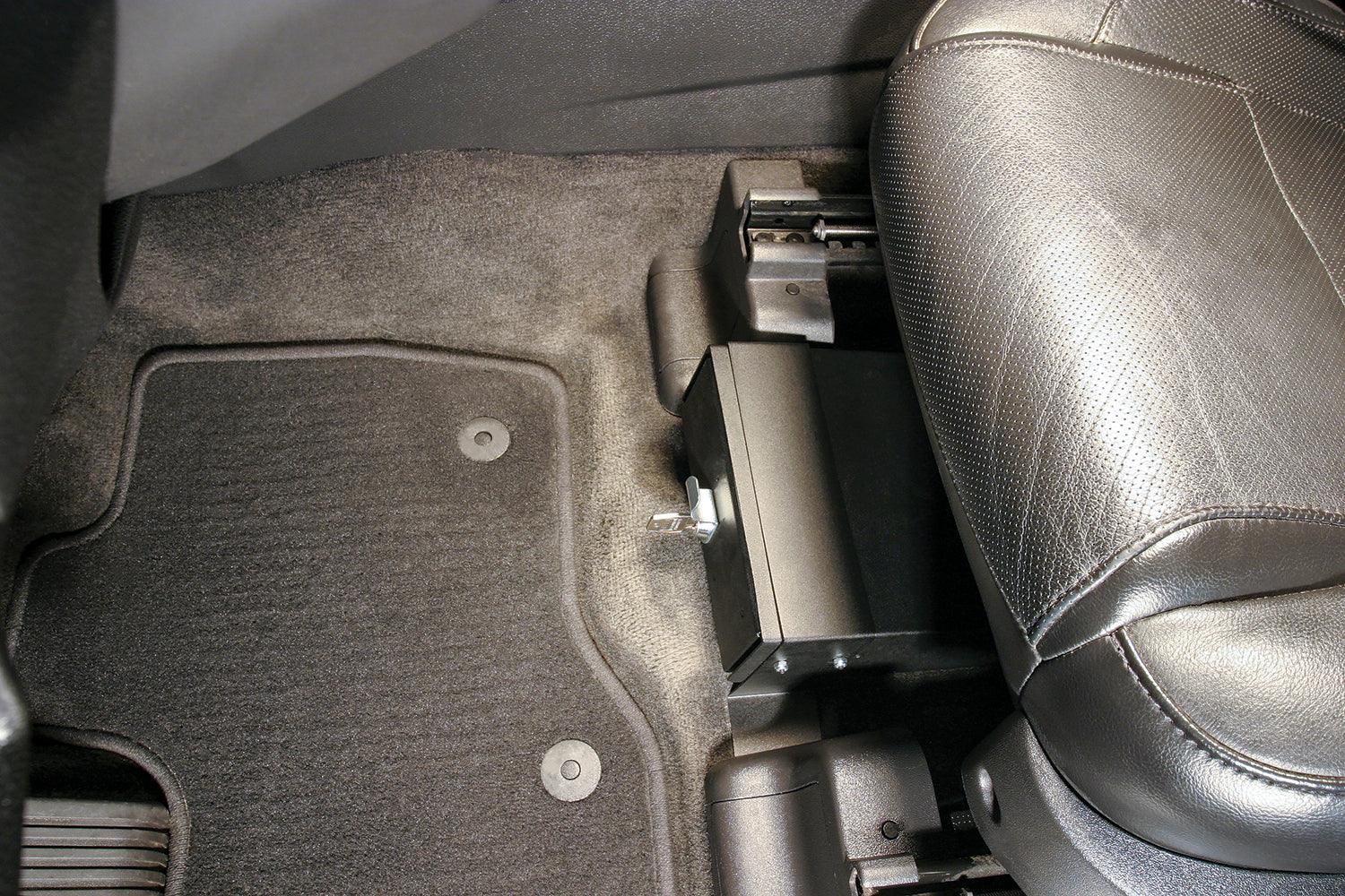Front Underseat Drawer - 11-21 Explorer {Exc. Limited, Sport, ST} w/ Sufficient Mounting Space Black Products Tuffy Security-9