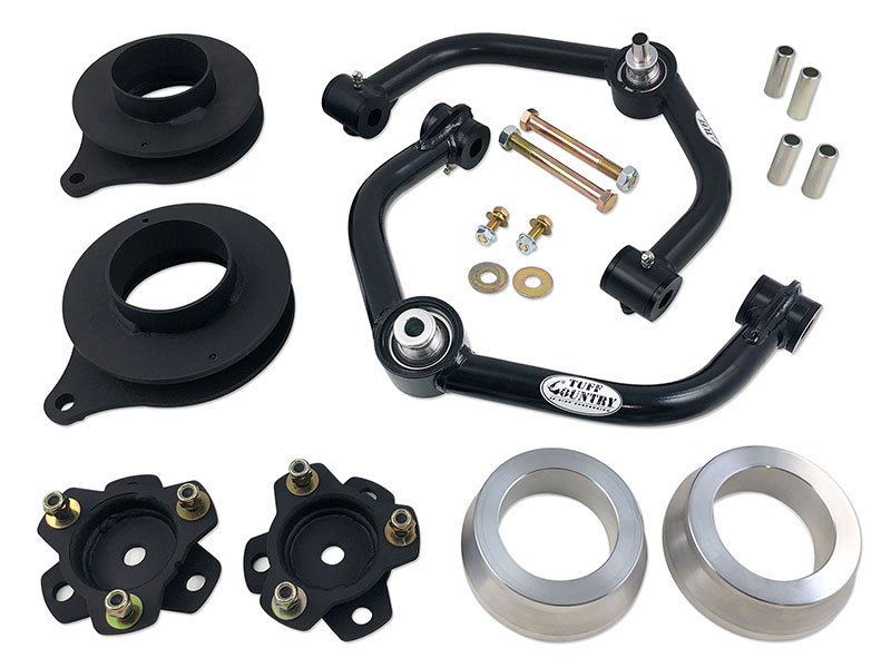 3.5 Inch Lift Kit with Uni-Ball Upper Control Arms with SX8000 Shocks 19-Up Dodge Ram 1500 4WD Tuff Country