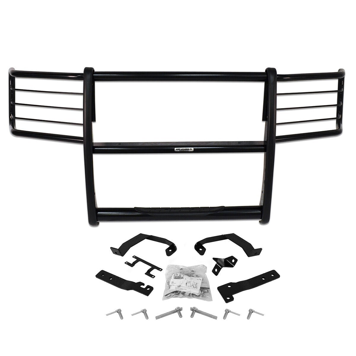 3000 Series StepGuard Grille Guard with Brush Guards Black powder coat 2008-2010 Ford F-250/F-350 Go Rhino