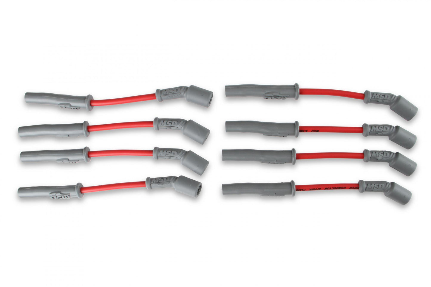 Wire Set Super Conductor 8.5Mm GM LS/Lt Red For Use On GM Gen V Lt1/Lt4 Corvette '14-On, Truck '15-On, Camaro Ss '16-On MSD Ignition-1