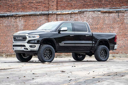 5 Inch RAM Suspension Lift Kit w/V2 Shocks 19-Up RAM 1500 4WD Air Ride Rough Country-3