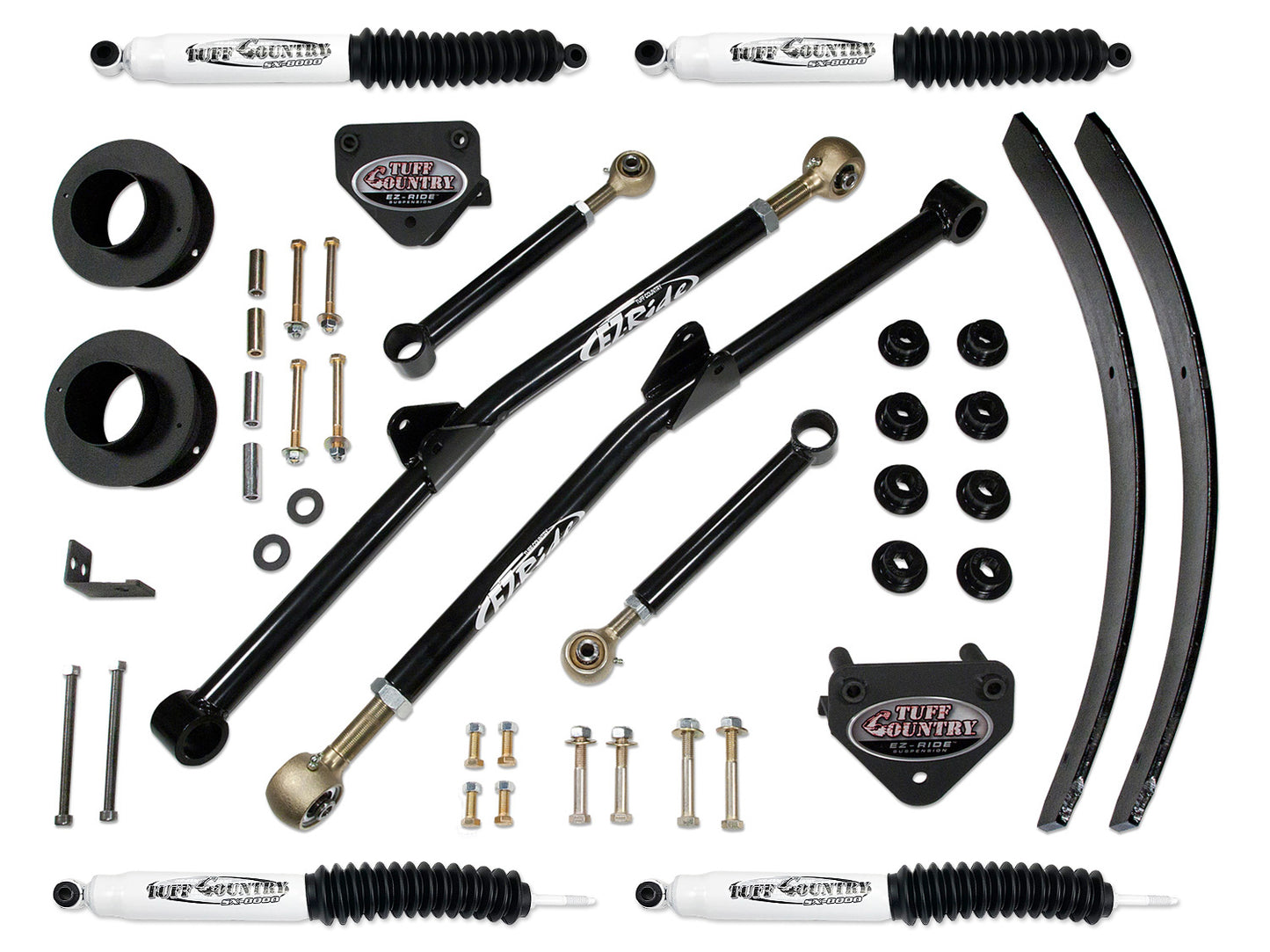 3 Inch Long Arm Lift Kit 94-99 Dodge Ram 2500/3500 Fits Vehicles Built March 31 1999 and Earlier Tuff Country